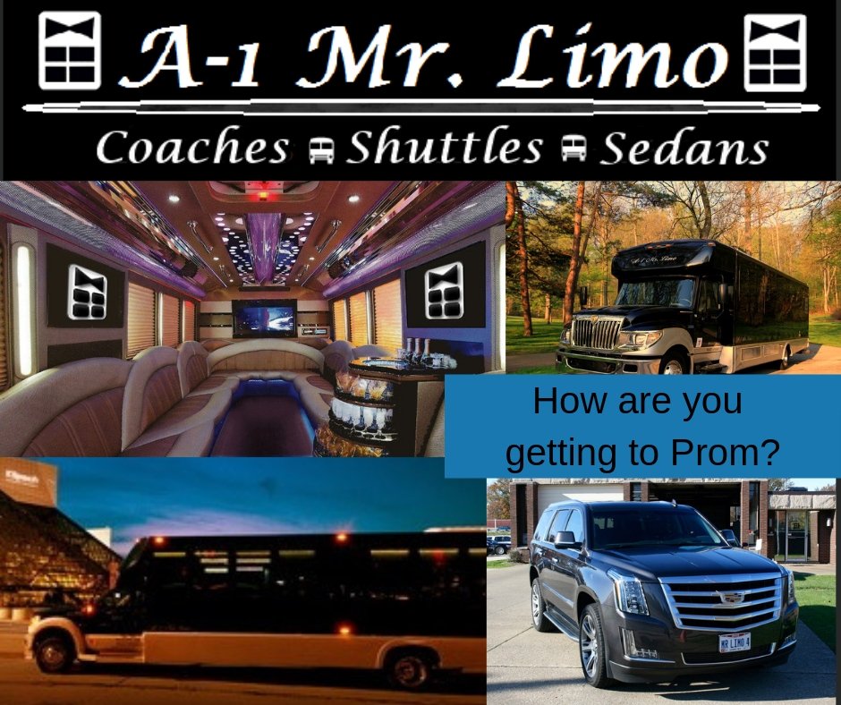 Prom season is fast approaching! A-1 Mr. Limo highly suggests you book early before the vehicle you want is gone. Remember Prom season is only a couple weeks long and EVERYONE is looking for transportation. #prom2k19 #prom #partybus Click for free Quote a1mrlimo.com/quote/