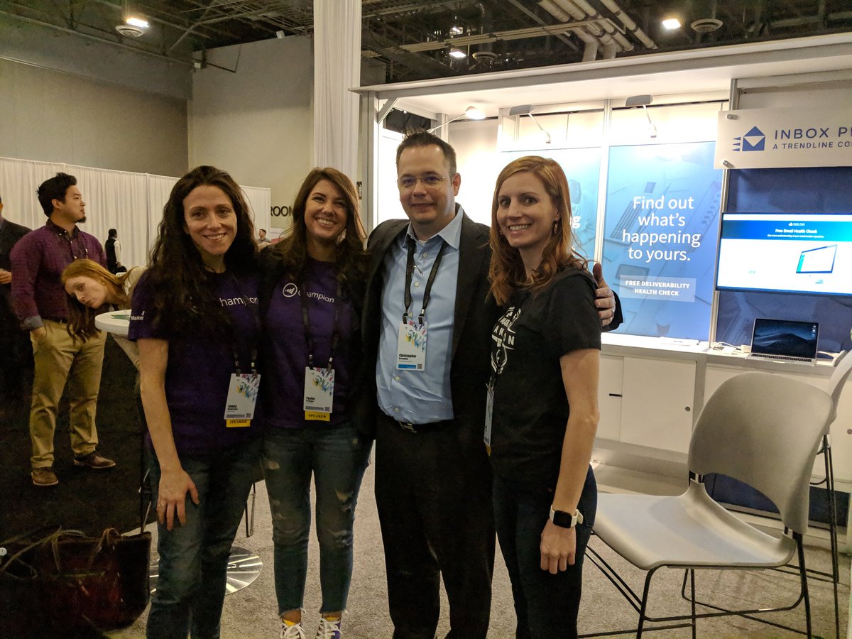 So excited and pumped for <a href="/inboxpros/">Inbox Pros</a> and <a href="/Arrendale/">Chris Arrendale</a> to have a booth this year <a href="/AdobeSummit/">Adobe Summit</a>. If you want to work with the best of the best for deliverability, look no further!