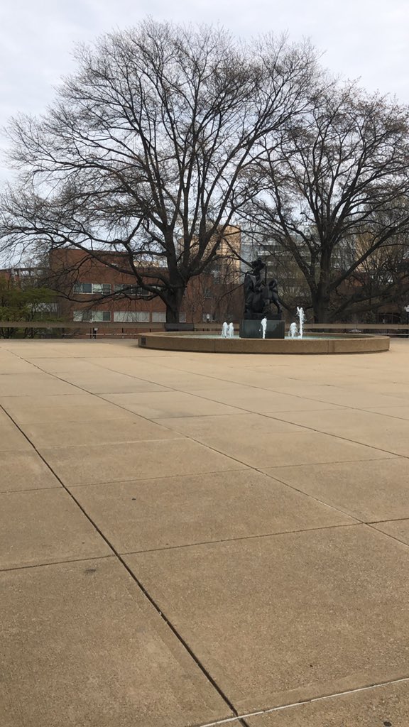 utDivMatters's tweet image. We are starting by the bull fountain