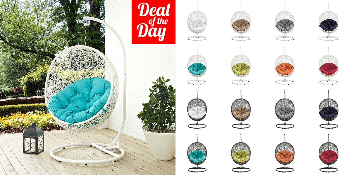 loungedecorplus's tweet photo. #DEALOFTHEDAY: #Save $50 off Hide Outdoor Patio Swing Chair with Stand (Multiple Finish Options). Use code HIDE50 at checkout. #TODAYONLY #PatioSwing #LoungeDecorPlus
https://t.co/dRJvpY9v9G https://t.co/qcqKZ08hLT