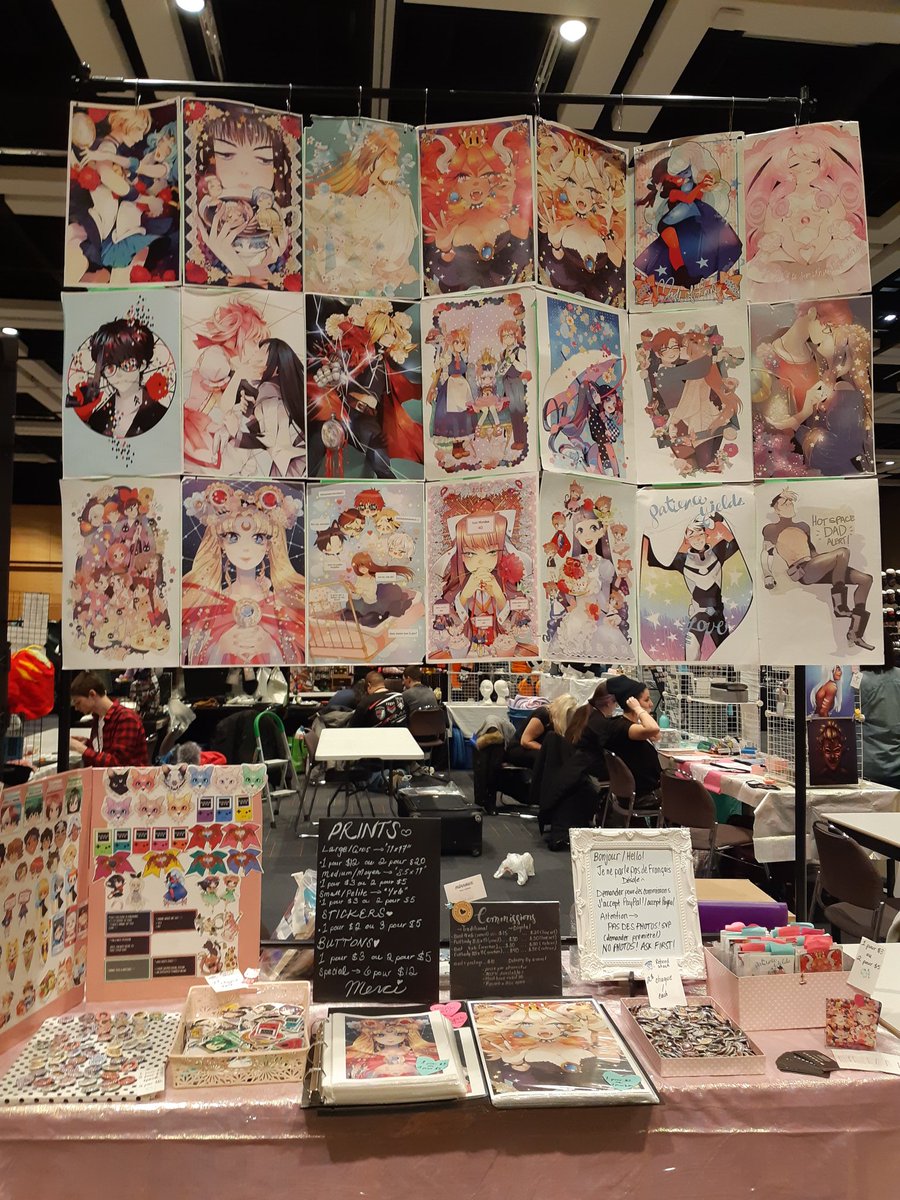 Lolisoup's tweet photo. Ready for business! #nadeshicon https://t.co/16vGKSvmeV