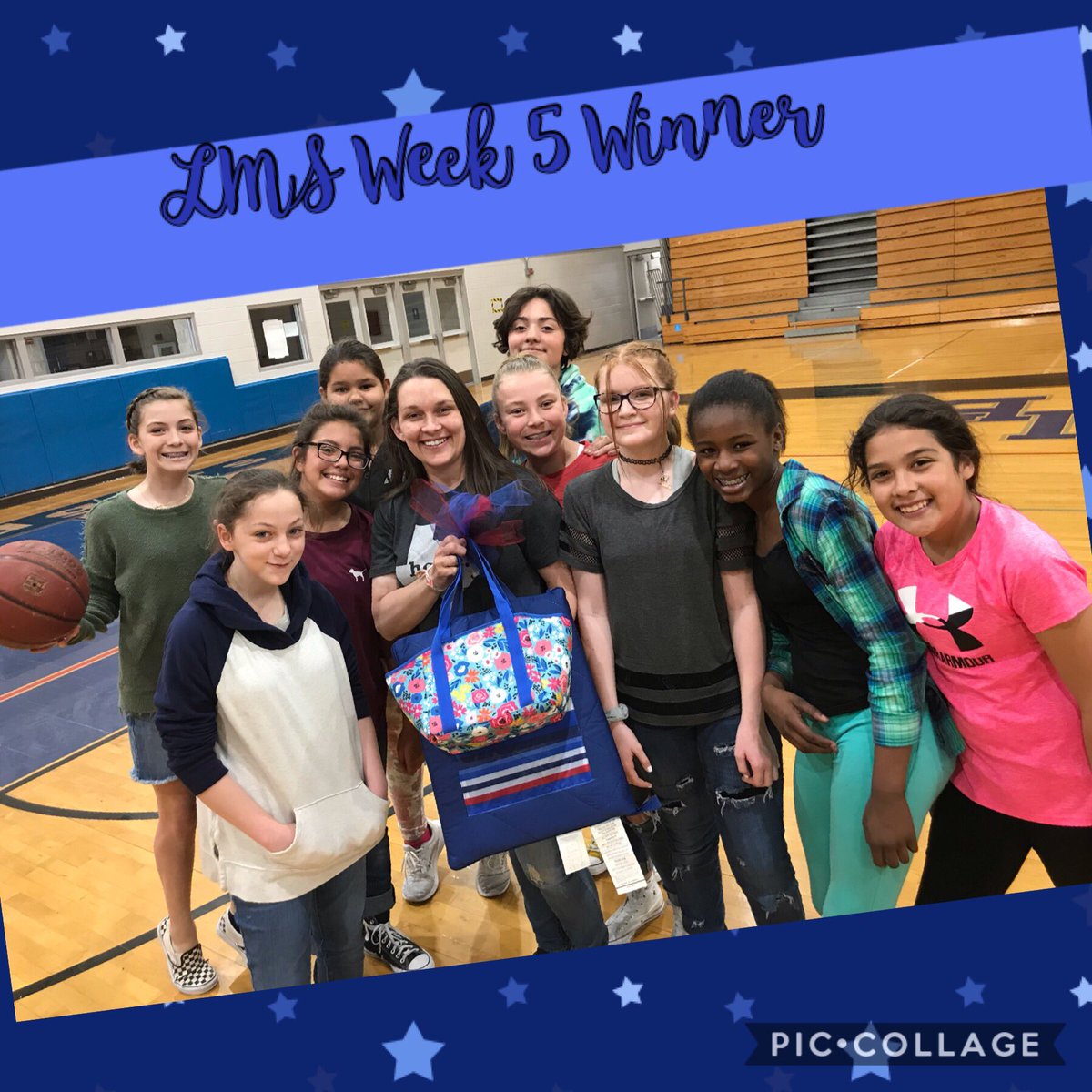 Shahan_c's tweet photo. Congratulations 🎉 🎉 to @jlbowden5 for earning the week 5 Twitter prize @LampasasMS #GobeyondLampasas #BeTheOneLMS https://t.co/3UBRVpwuys