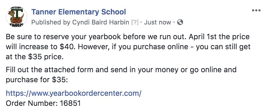 Please Be Sure to Reserve Your Yearbook. <a href="/LCSforKids/">Limestone County Schools</a>
