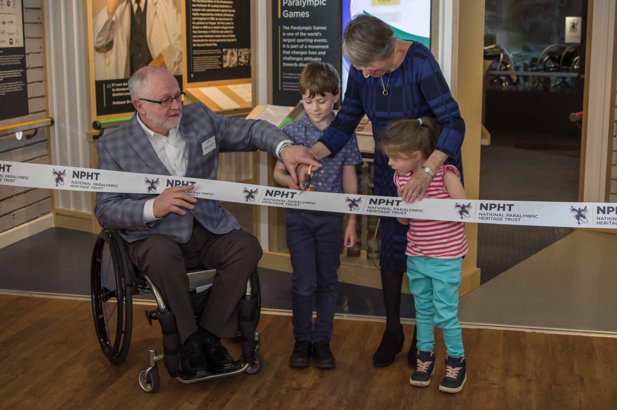 steveocook's tweet photo. Celebrating the opening of the National Paralympic Heritage Centre at Stoke Mandeville Stadium #Aylesbury #bucks #NPHT #Paraheritage #Paralympic @ParaHeritage @aylesburytc @aylesburyvale @AylesburySting @HeartofBucks https://t.co/FY7cdFsTe7