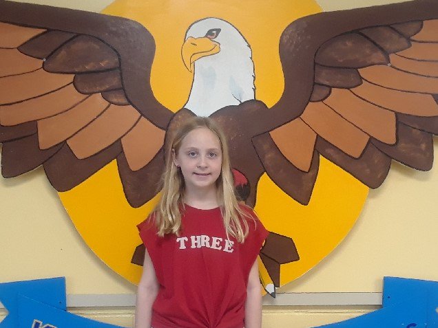 Congratulations, Morgan!  KPS Student of the Week!