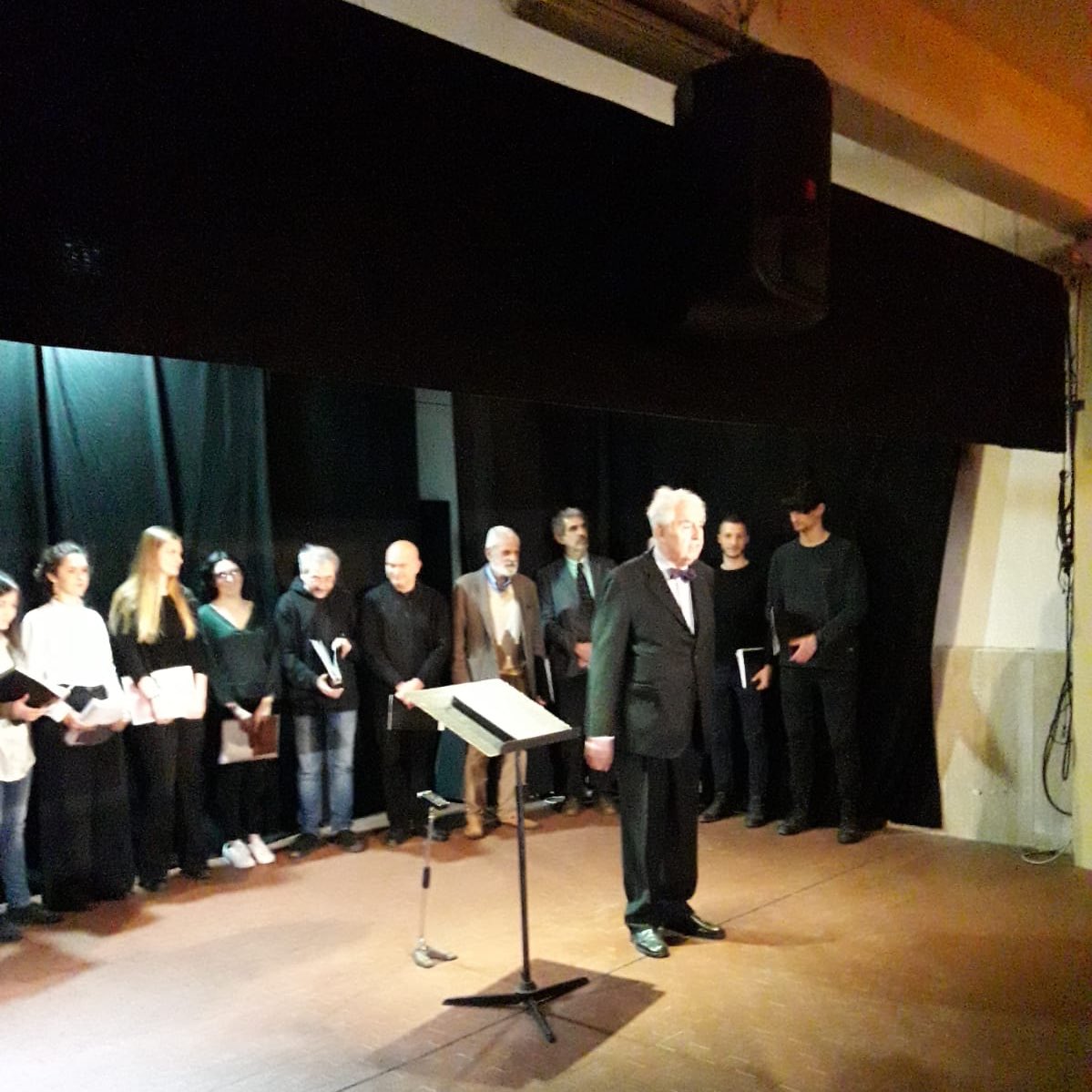 SapienzaRoma's tweet photo. #now: "La musica corale ai tempi di Leonardo", concerto del #CoroMuSa con musiche composte ai tempi di Leonardo Da Vinci nel quinto centenario della sua morte (ora, Sala prove-Rettorato) ➡️ https://t.co/jig42PWn5E #musicaSapienza https://t.co/XJqmftcYCA