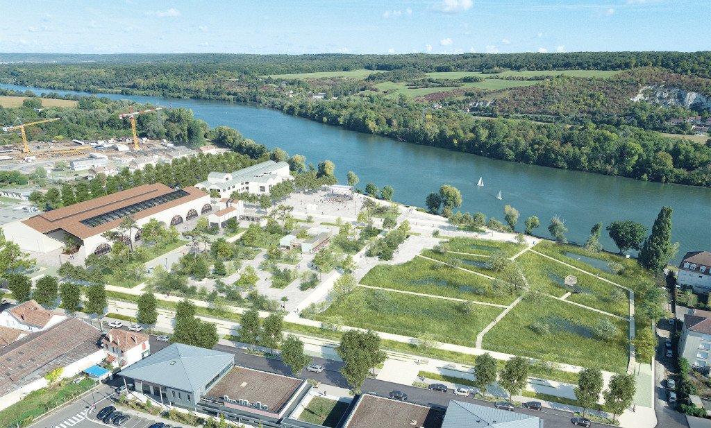 VilledeVernon's tweet photo. La reconversion de Fieschi avance à grand pas, avec la construction du nouveau collège César-Lemaître porté par @EureenNormandie, la fonderie-papeterie abritera, elle, dès 2021, un parc de 30 000m2 et un cinéma grâce à @FOuzilleau @SebLecornu.
👉 https://t.co/FLgYbycaKe #CMVernon https://t.co/iWDBuf4rFe