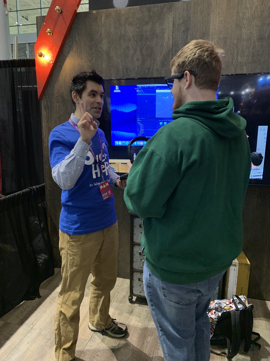 Playcrafting's tweet photo. #PaxEast Come play OverHerd: A sonic targeting game in which you throw cows at French castles! You can play this &amp; other games throughout the weekend at the #BoseAr-Cade Booth! @WandMEnt @Bose @bosedevs #paxeast2019 https://t.co/LhMj7Edyfl