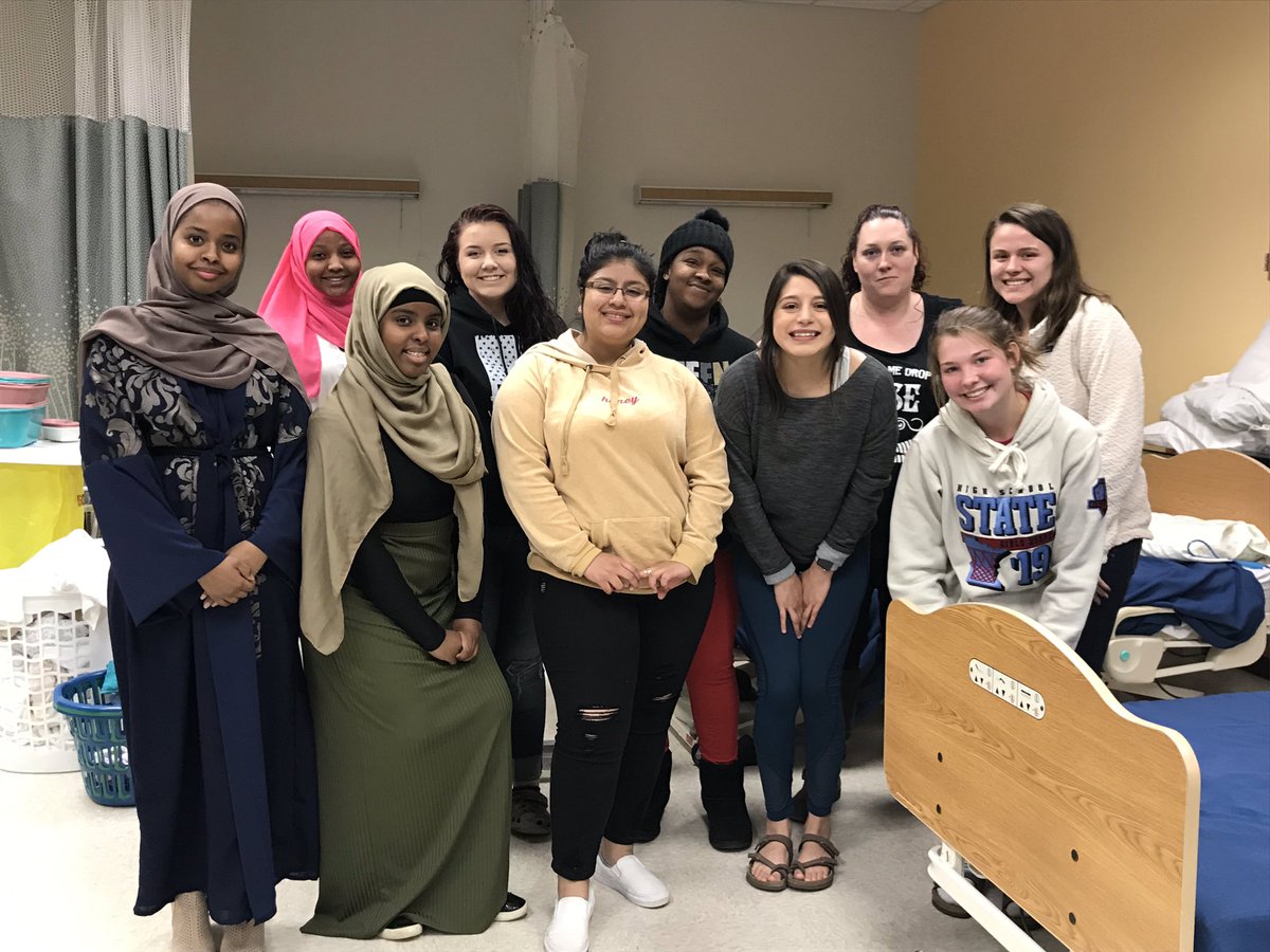 SwAdult's tweet photo. Congratulations to these ladies for completing the CNA program!! #swabe #cnaclass https://t.co/8c43oFpQQx
