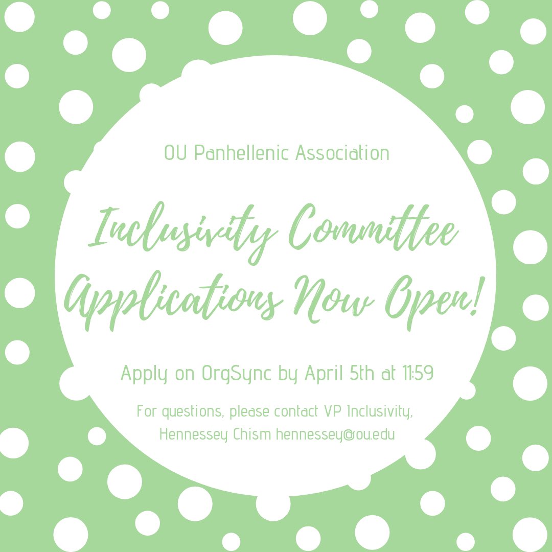 OU Panhellenic tweet media