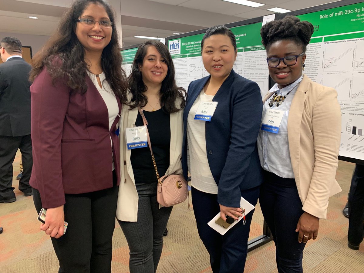 navitalopez's tweet photo. RAD 2019 #WomenInScience @UNTHSC_SACNAS @UNTHSC @GSBS_UNTHSC #Unthscrad #eyeresearch #glaucoma and #retina #gradstudent #phdlife https://t.co/bgNHzOzHFu