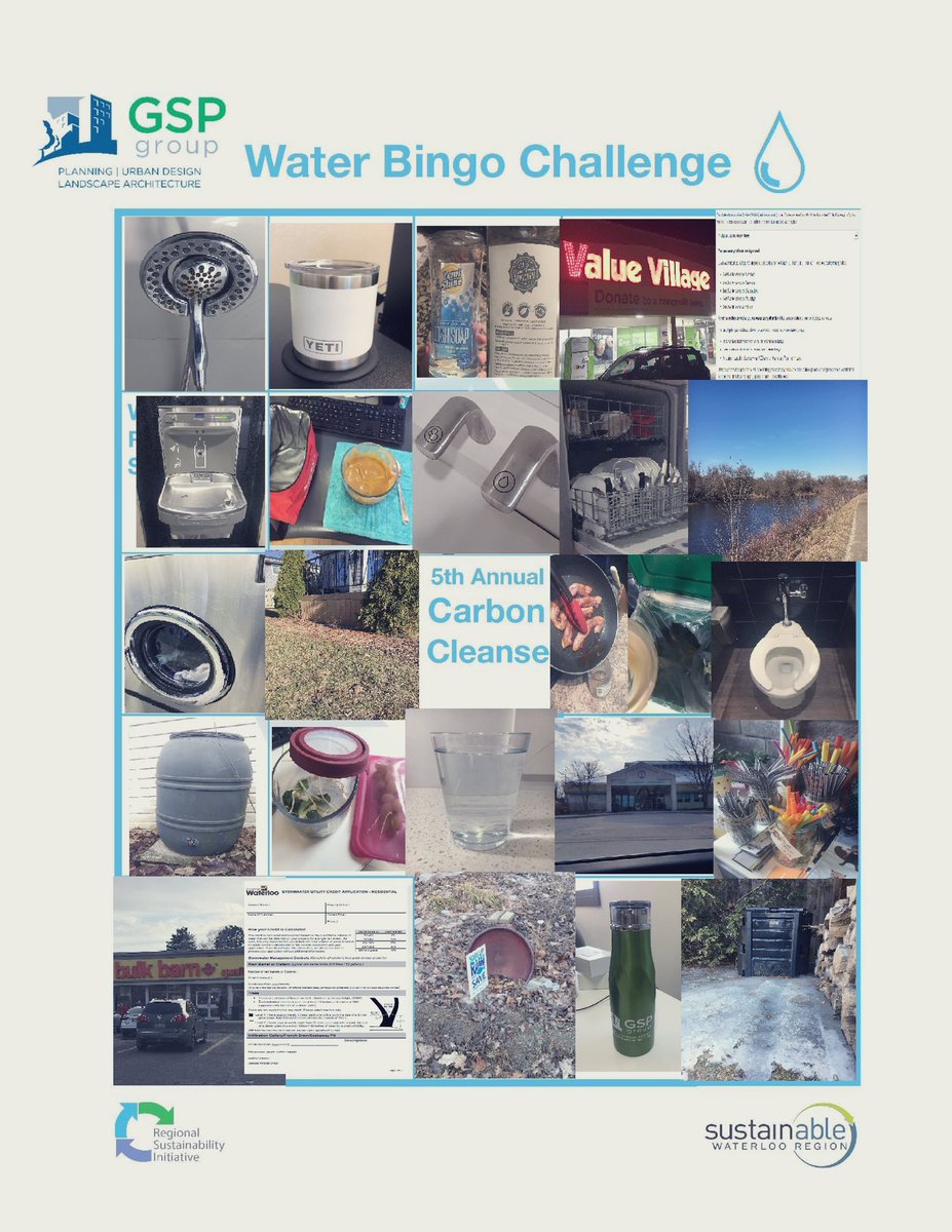 MGereghty's tweet photo. We had some amazing team work @GSP_Group this week filling out our #WaterWeek bingo card for the #CarbonCleanseWR! Looking forward to #EnergyWeek!! @WRSusti https://t.co/IvzcVKvE9Y
