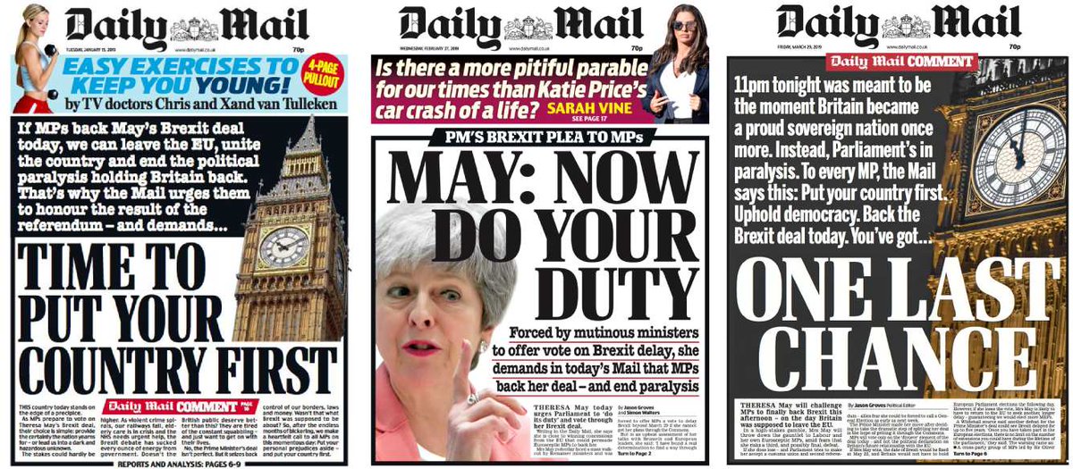 RodneyMWatson's tweet photo. It looks like no one is listening to the Daily Mail...😜 
#BrexitDay #BrexitShambles #BrexitChaos #BrexitCrisis #DailyFail https://t.co/ikCBSML4FU