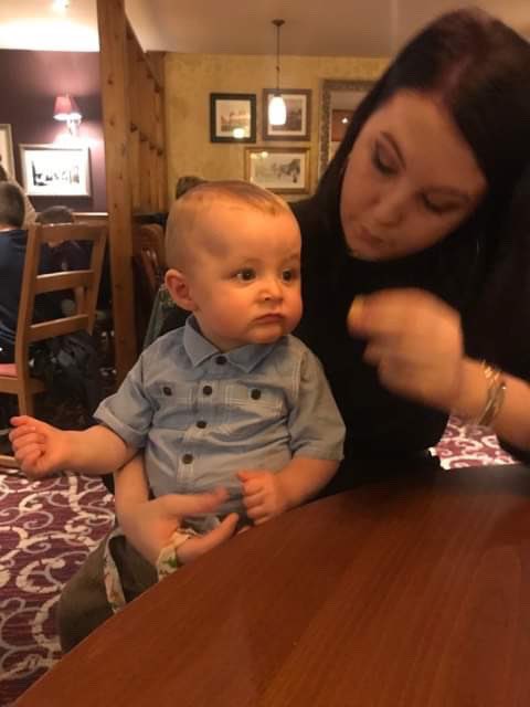 Ke11ew's tweet photo. Gorgeous Arthur with his mama celebrating her birthday xx https://t.co/ZqhDNNMm7D