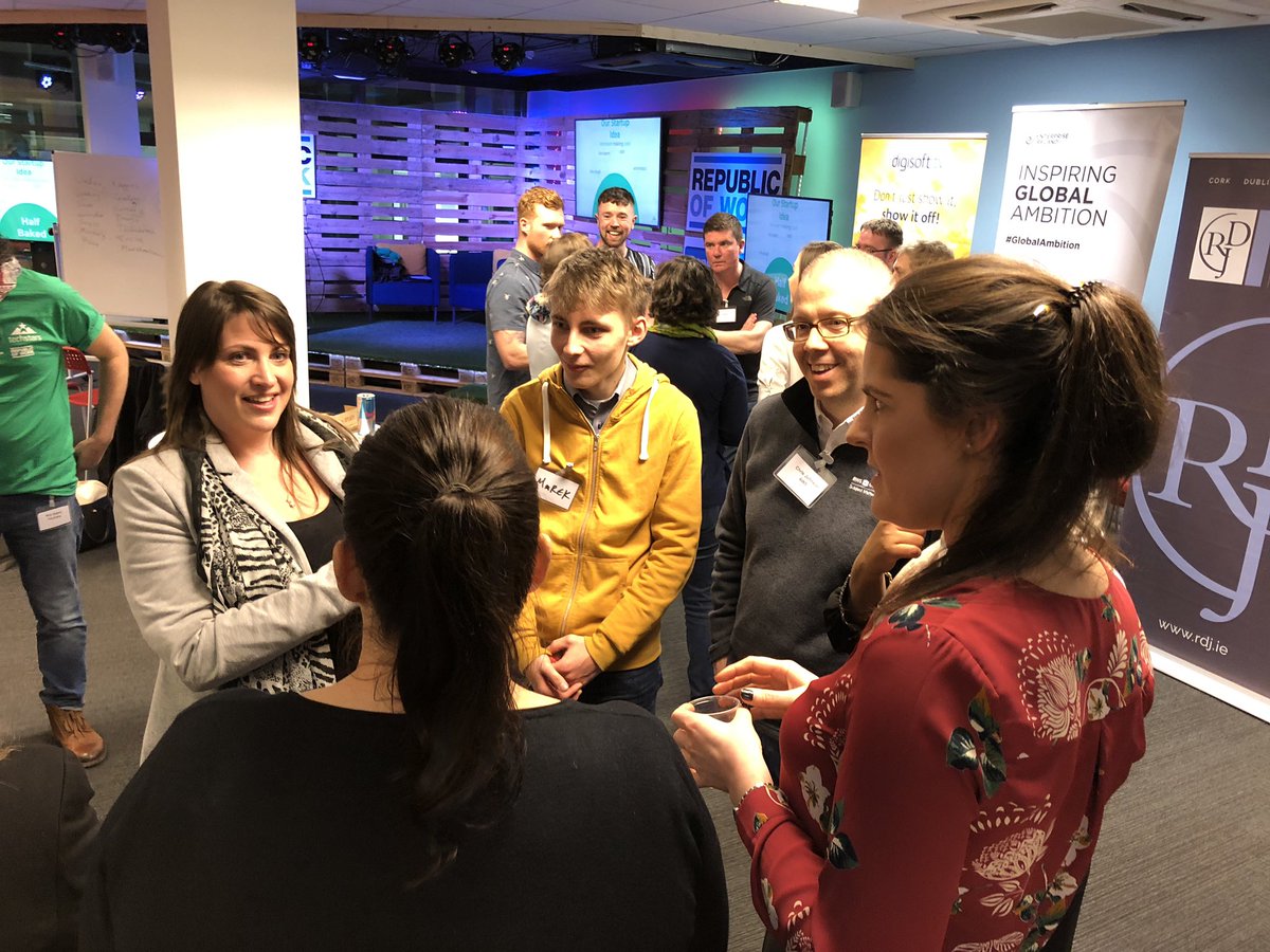 SWCork's tweet image. “Half baked” - really fun ice breaking excerise 🙌🏻😆 #SWCork #SWCork2019
