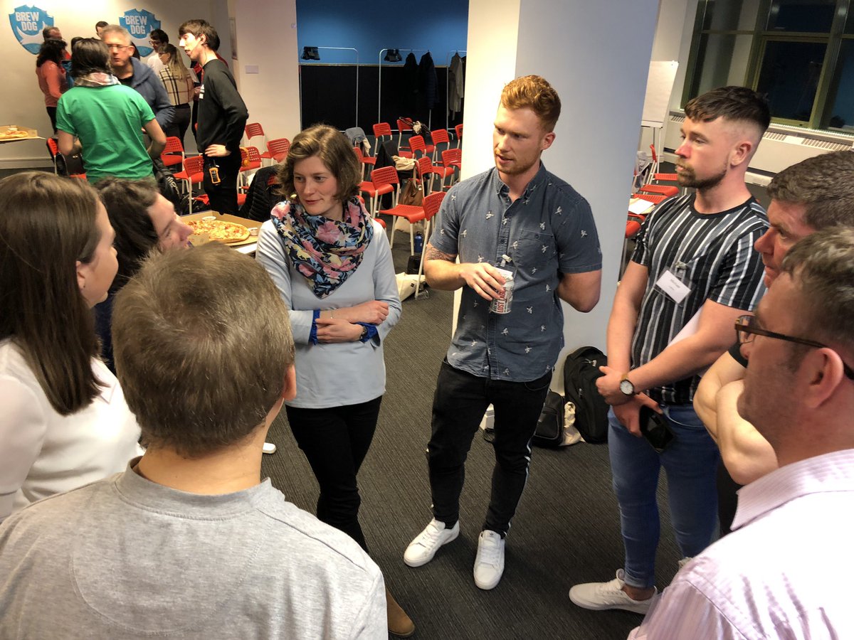 SWCork's tweet image. “Half baked” - really fun ice breaking excerise 🙌🏻😆 #SWCork #SWCork2019