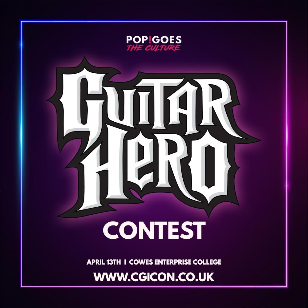 cgi_con's tweet photo. Calling all Guitar Heroes! Want to rock out to the audience? Go head to head against your new rival and slay loud and proud in an epic face off. With a prize on the line, you best get your rock fists ready... https://t.co/jZm3bQWYJe