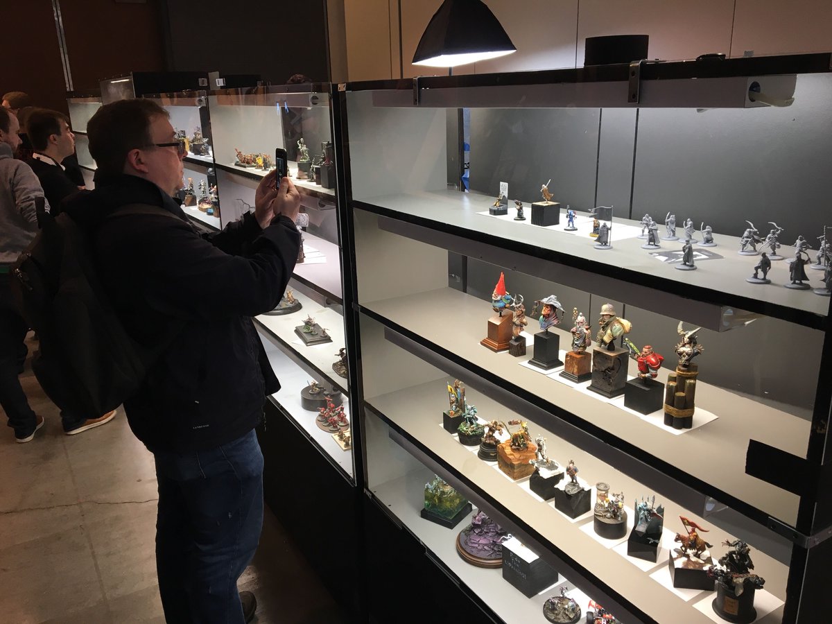 CMONGames's tweet photo. Come swing by the Crystal Brush booth here at Adepticon and view the beautifully painted minis!

#CrystalBrush #Adepticon2019 #Paintedminis #Miniatures https://t.co/8gtGqDy7qB
