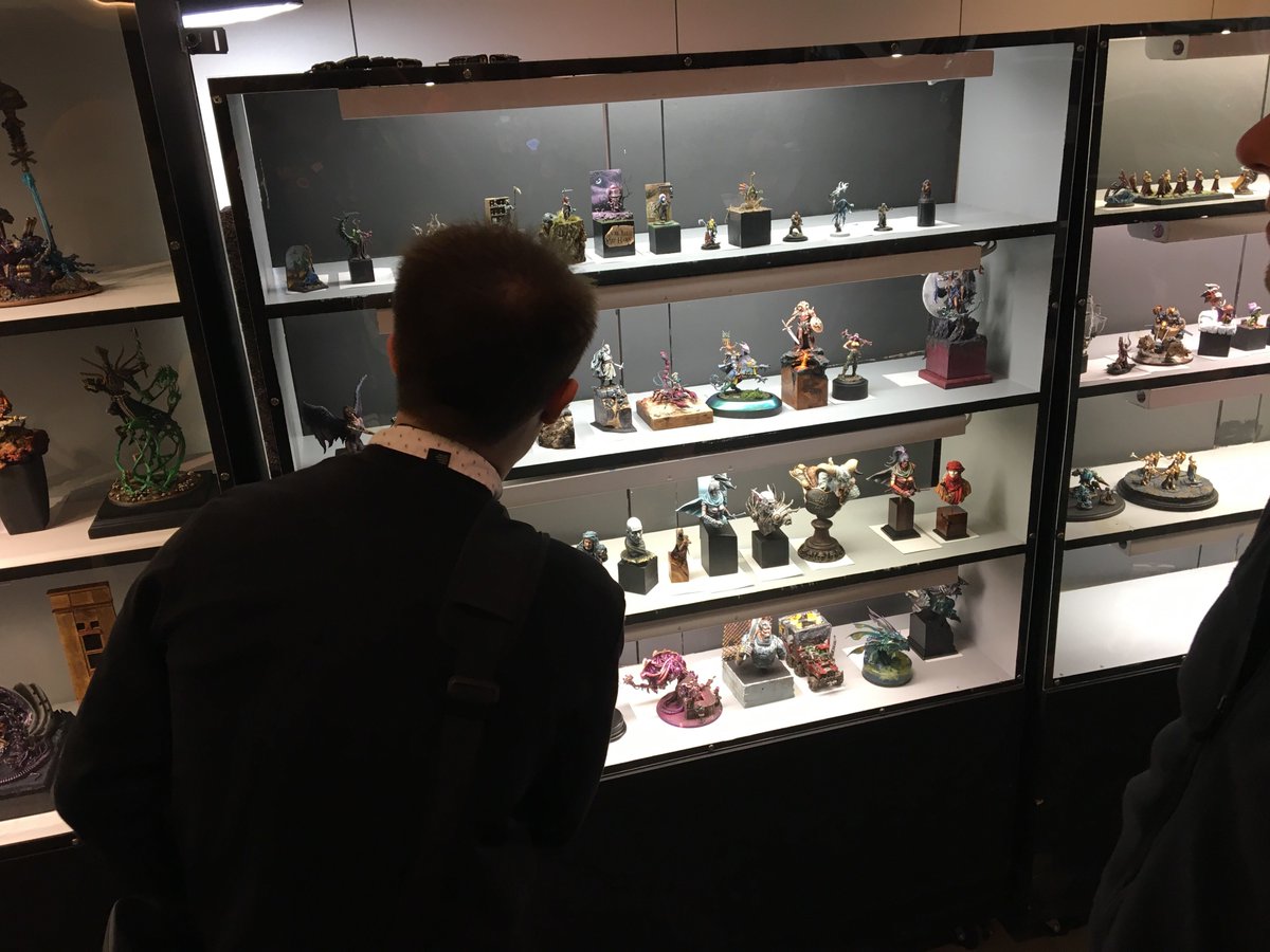CMONGames's tweet photo. Come swing by the Crystal Brush booth here at Adepticon and view the beautifully painted minis!

#CrystalBrush #Adepticon2019 #Paintedminis #Miniatures https://t.co/8gtGqDy7qB