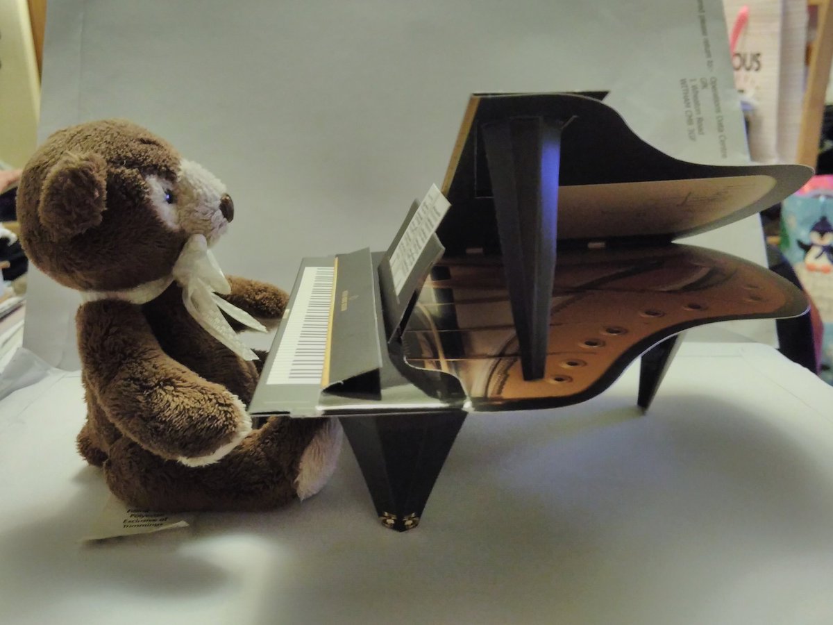 Today is #InternationalPianoDay so here's a photo of me playing my piano to celebrate.