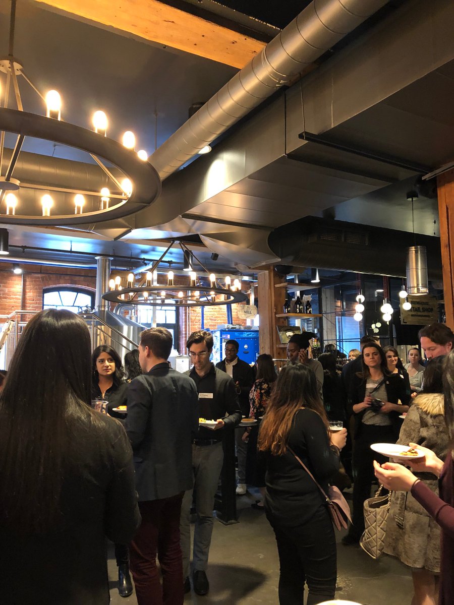 westernuMPH's tweet photo. Alumni, faculty, and current students from the Master of Public Health Program gathered Wednesday for a night of conversation and networking after the first day of #TOPHC2019 https://t.co/iLYOlSFWsp