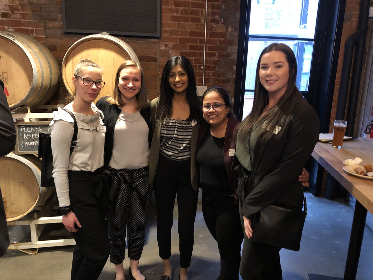 westernuMPH's tweet photo. Alumni, faculty, and current students from the Master of Public Health Program gathered Wednesday for a night of conversation and networking after the first day of #TOPHC2019 https://t.co/iLYOlSFWsp