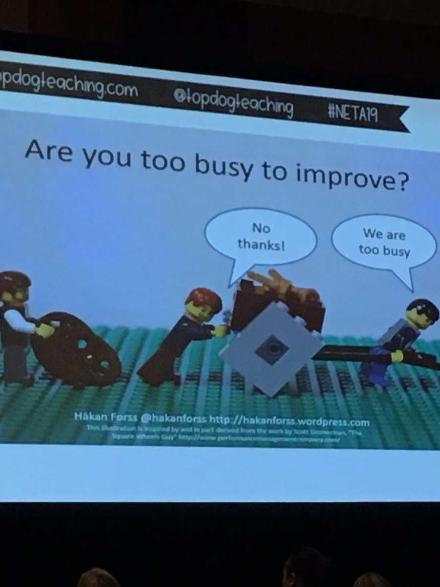 ThunkerThinkers's tweet photo. Never too busy to get better. Learning so much at #NETA2019. We can all learn from each other. https://t.co/b3OrPh2ZfZ