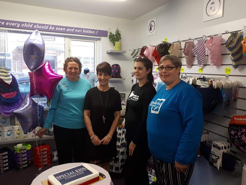 AnnaKennedy1's tweet photo. Congratulations to Sasha from #specialkidscompany on the opening of her shop. It's great to see the progress in the last 3 years. I was honoured to be asked to officially open the shop today. Great to hear about the progress building with #squarepegfoundation too #disability https://t.co/uuRdPyN1Mj