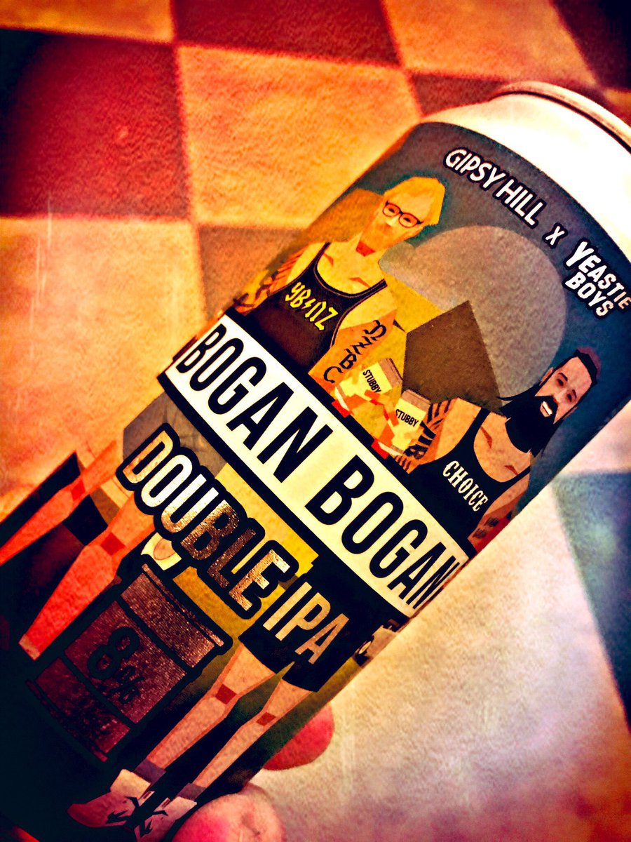 WinRivSpirits's tweet photo. Friday 🍺 time at HQ & an incredibly tasty collaboration between @GipsyHillBrew • @yeastieboys #BOGANBOGAN • #DIPA
#impressed • cheers guys....🍻
#beer #craftbeer #fridayfeeling #beeroclock #hopgodfriday #brewery #craftbeerhour #hopfest https://t.co/71oFOauzIN