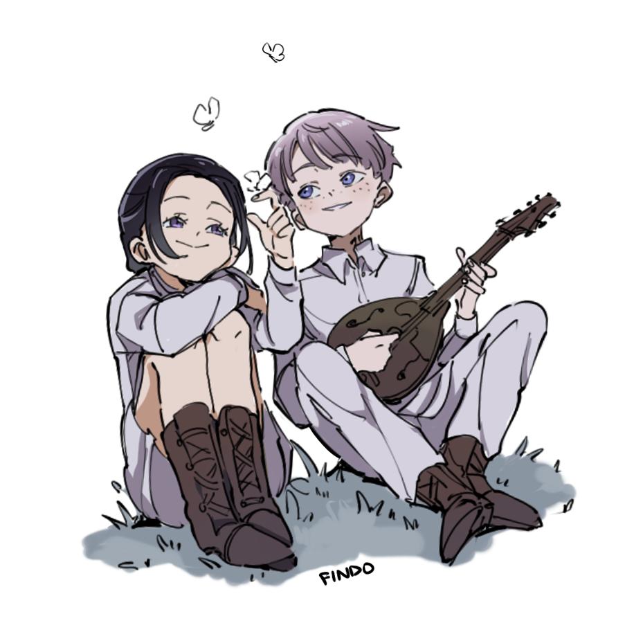 findoland's tweet photo. #ThePromisedNeverland https://t.co/Bf2qFn30Gn