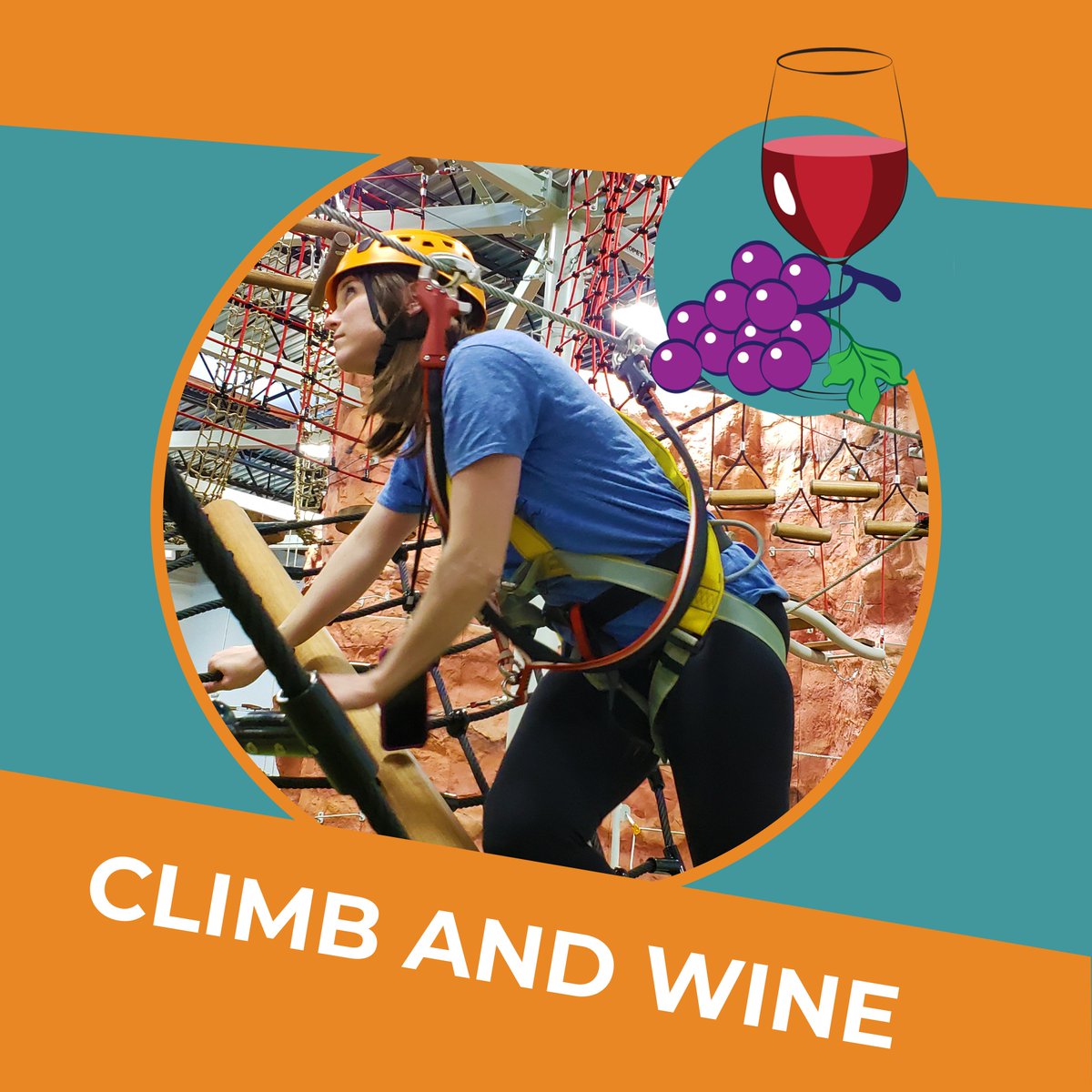 SummitRopes's tweet photo. Enjoy Climb and Wine π·THIS SUNDAY from 11am - 4pm. Wine provided by @walshfamilywine !
#SummitRopes #ExperienceYourAdventure #winetasting #adventure #SundayFunday #loudoun #loveloudoun https://t.co/HowsFOHXnR