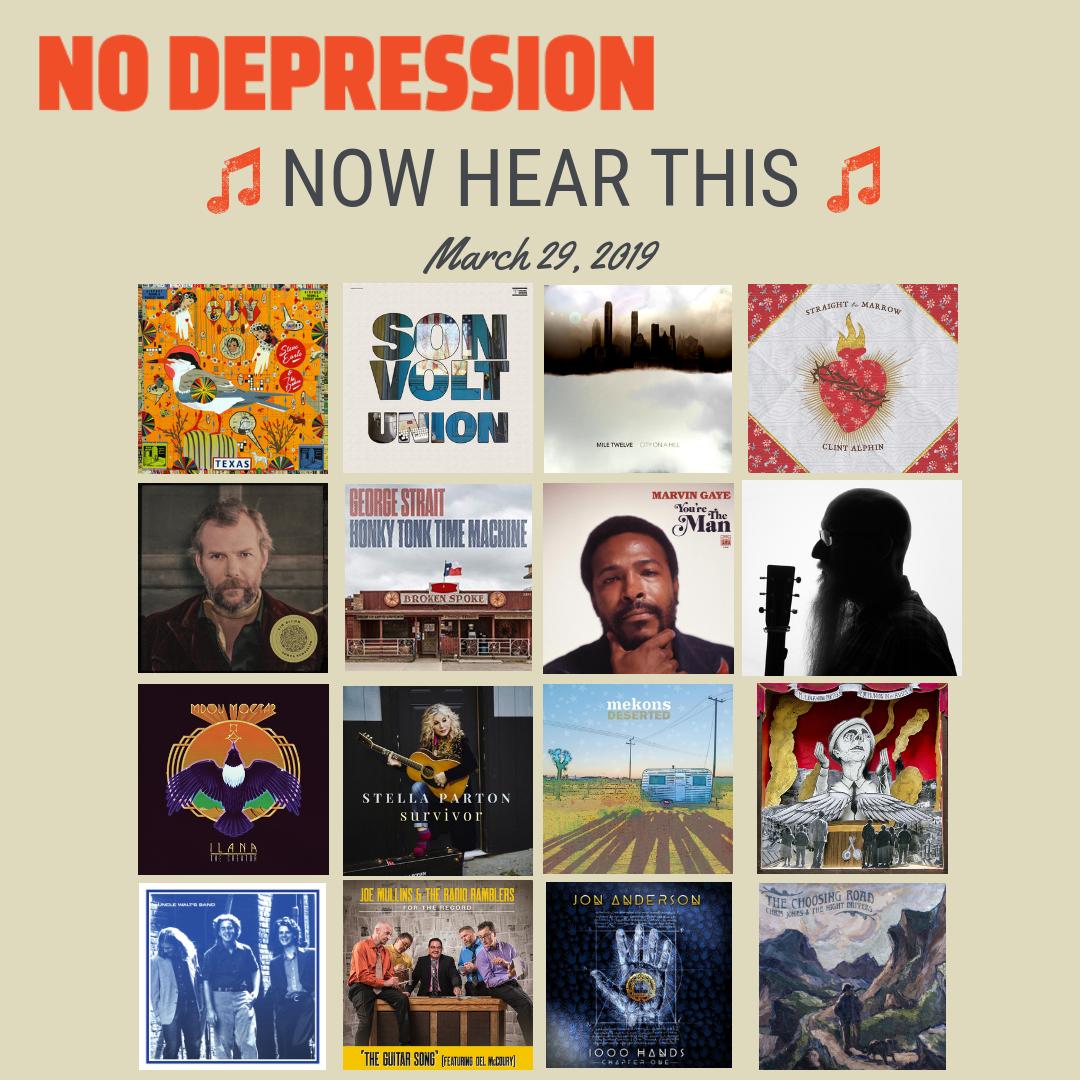 nodepression's tweet image. New music, you ask? Your wish is Friday's command! We have 16 new ones that we recommend you queue up and check out 🔊. Feature new tunes from tagged + #DavidGrier #MarvinGaye, @RadioRamblers #UncleWaltsBand @chrisjonesgrass #JonAnderson. Latest reviews: nodepression.com/album-reviews/