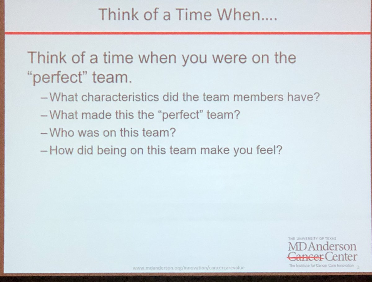 NurseScience's tweet photo. @Britchand challenges us to envision the dream team- what does it look/feel like? @NurseScience attendees respond #empowering #communication #inclusive #valued #Successful https://t.co/mgLGmWbjzS