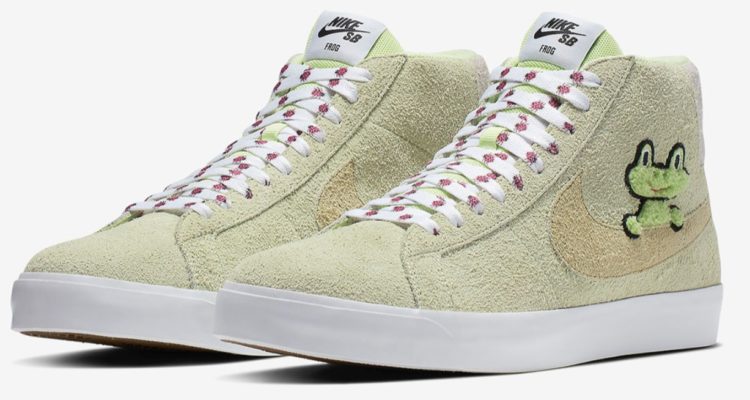 Frog Skateboards x Nike SB Blazer