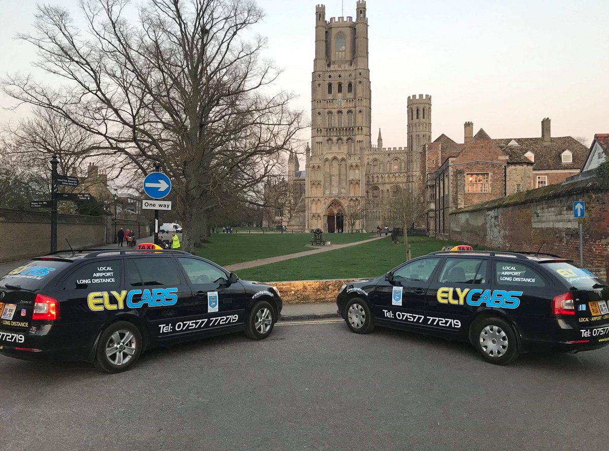 ElyCabs's tweet photo. We’d like to thank everyone for your support so far. Our fleet has expanded giving you even more availability at great prices! 

Need a taxi 🚕 give us a call today 📞07577772719
#Elycabs #GettingYouWhereYouNeedToBe #elytaxi #elycathedral https://t.co/Bmae5JHAwf