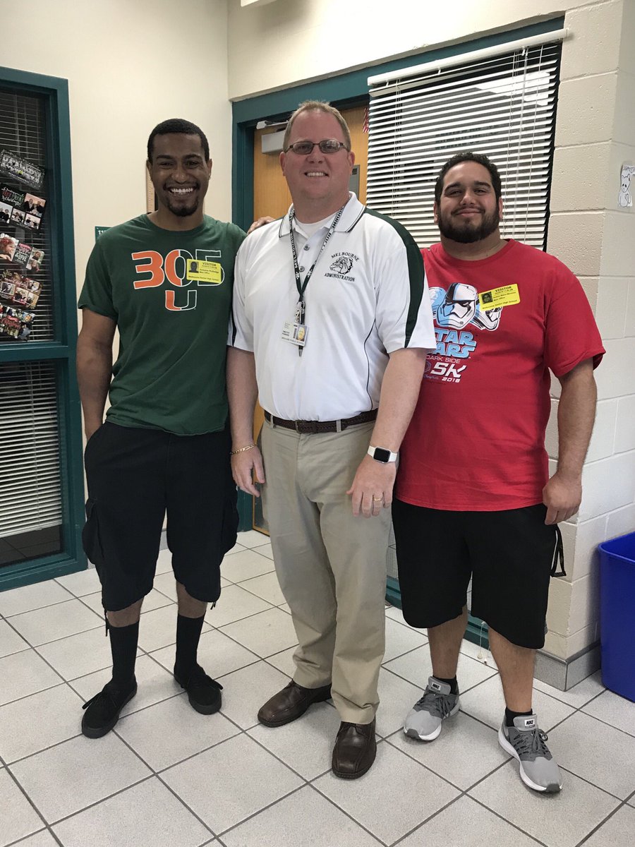 It was great seeing <a href="/AntoineRutledge/">Antoine Rutledge</a> and <a href="/AndresMatos2/">Andres Matos</a> today! #OnceACommodoreAlwaysACommodore