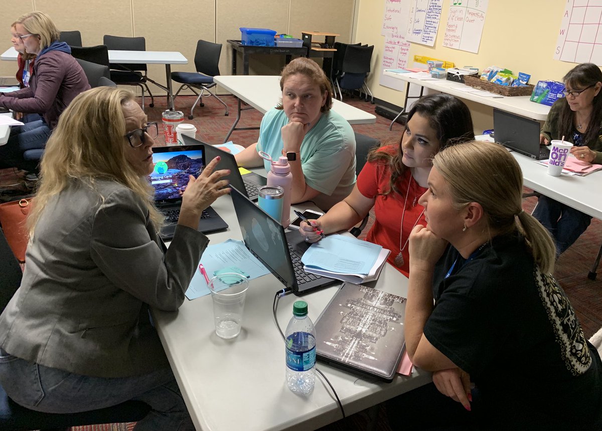 We are excited to be planning the next steps in our Postive Behavior Supports implementation with <a href="/BirdsongCarrie/">Carrie Birdsong</a> @MrsLeighFarrow <a href="/ulyapay/">Ulyana Payne</a> #HillStrong <a href="/KellerISDPBIS/">KellerISDPBIS</a>