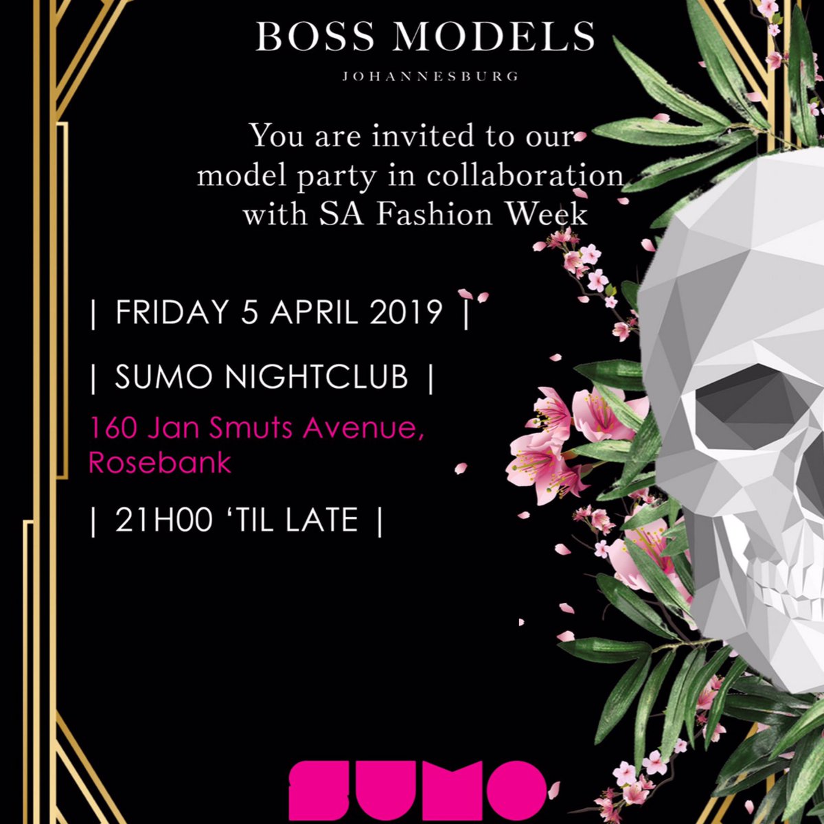AdeleKoolen's tweet photo. The excitement is building!!! @ljhpr @bossmodelsjhb @BossModelSA #BossModelsParty #SAfW19 https://t.co/9QcHsvjpDn