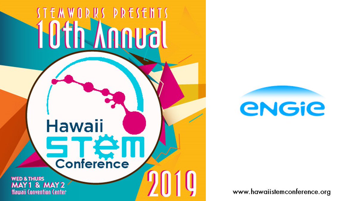 Mahalo @ENGIEServicesUS for your support to this year's Hawaii STEM Conference!