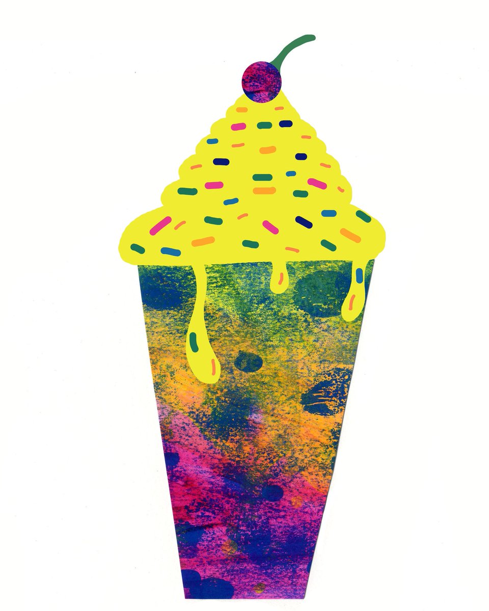 zeba_illo's tweet photo. #deeplilac sprinkles on a Rainbow milkshake for this week's #colour_collective #Illustration https://t.co/X0vKvNgA0v
