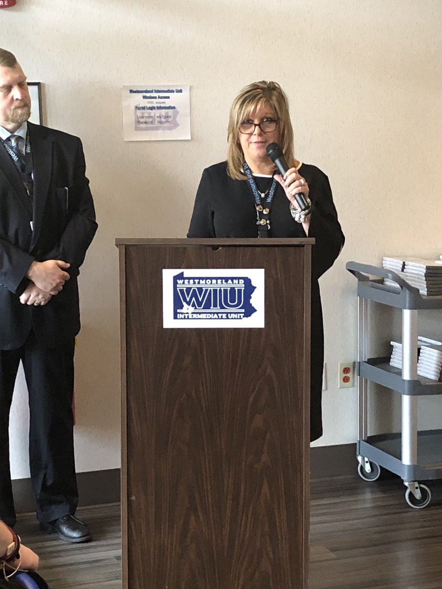 Opening of our Fred Rogers room at WIU 7! Nice job Foundation president Luann Murtha!