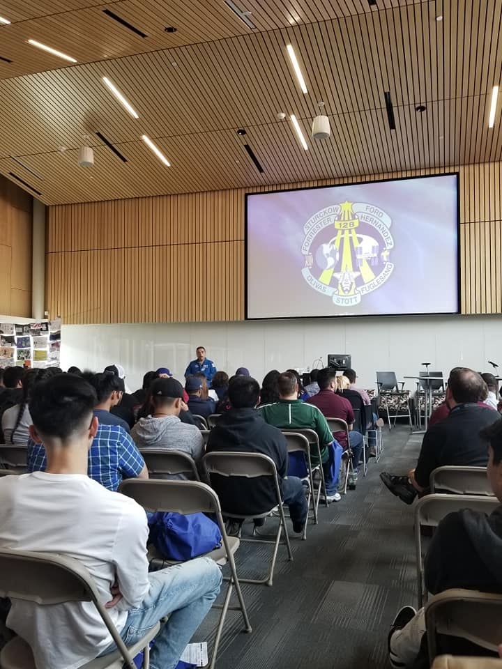 iSchoolHigh's tweet photo. #ICYMI: Our #STEMAcademy students got the opportunity to meet and listen to impactful STEM leaders like former astronaut Jose Hernandez at the @sernational #STEM Conference this week. #SERNational2019 https://t.co/khUSbfzjjc