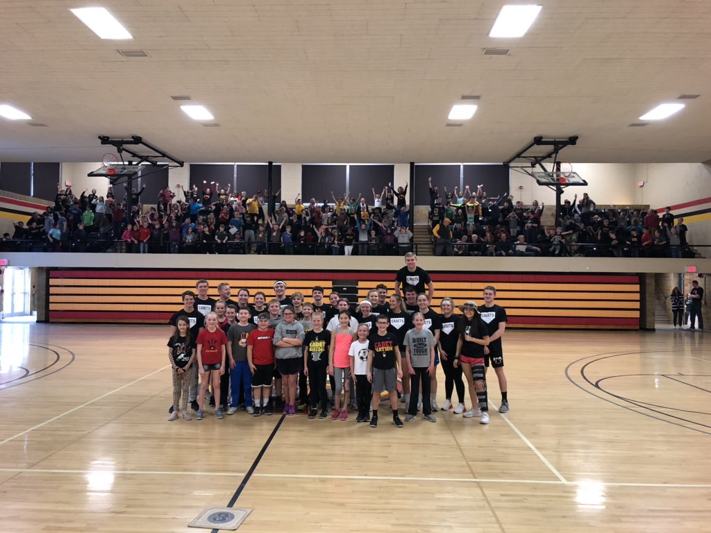 CoachCollison's tweet photo. Happy that our Leadership class could play the Rock Run kids in Kickball today! #CadetsLead https://t.co/N7kG4srN0Z