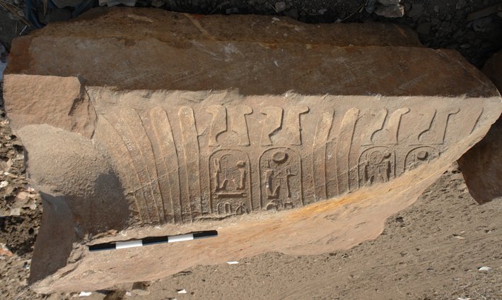 A lintel from a building constructed by the 13th-century B.C. pharaoh Ramesses II, is among the artifacts that have been found in ongoing excavations at Heliopolis, Egypt’s most sacred site
archaeology.org/issues/331-190…