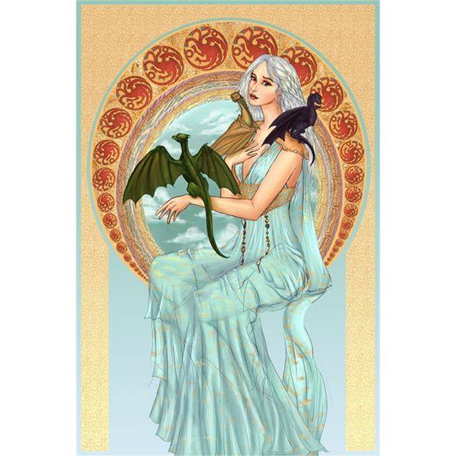 thronesdragons's tweet photo. Daenerys Targaryen - Mother of Dragons by Demiie - #GameOfThrones #GoT #Daenerys #Khaleesi #JonSnow #GotArt #GameOfThronesArt #DaenerysTargaryen #Daenerys #Targaryen #MotherOfDragons #Dany #EmiliaClarke #KitHarington #GameOfThronesFamilly #GoTFamily #GoTPage #GoTFanPage #Got… https://t.co/0afweoMP4X