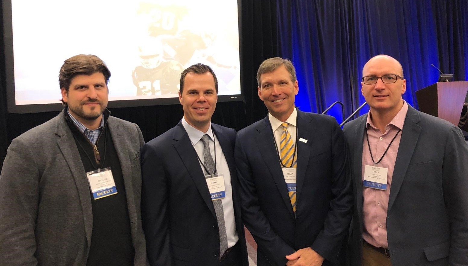 University Hospitals on Twitter: "Today during #AOSSMFootball19: UH's own Dr.  James Voos participated in a national media roundtable that included Dr. Allen  Sills, @NFL Chief Medical Officer. Discussion was focused on new