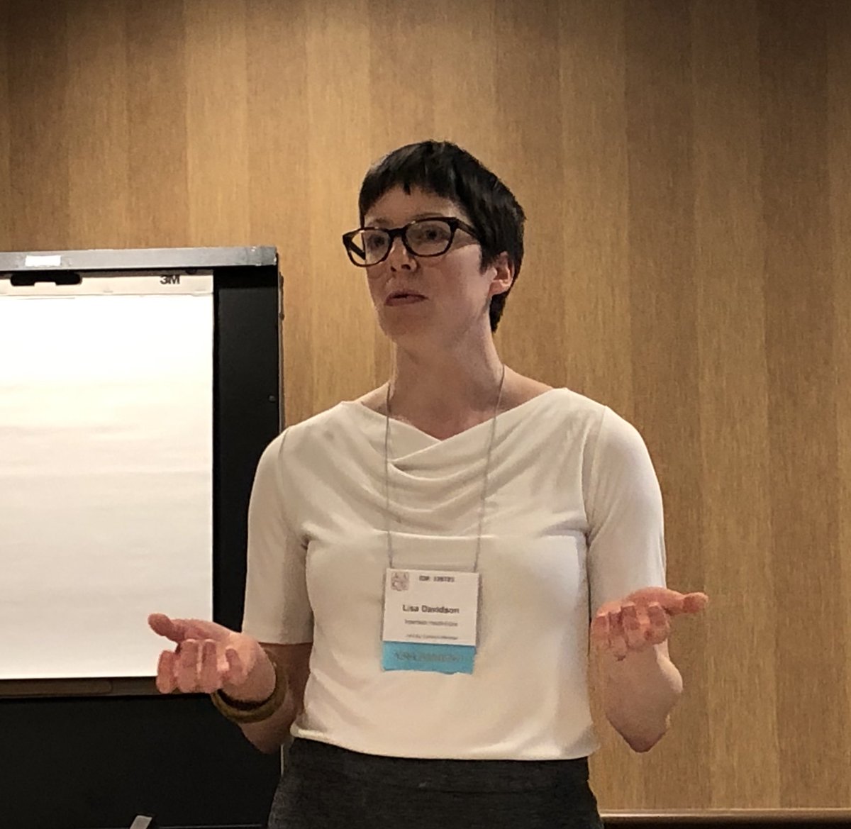 aacu's tweet photo. “There are not domains in life where religious and secular diversity are not present, from health care to business... We need to ask: What do students need to learn? What knowledge, skills, and attitudes should they develop?” Lisa Davidson of @ifyc #engagedinclusivity https://t.co/96S8hv7cxK