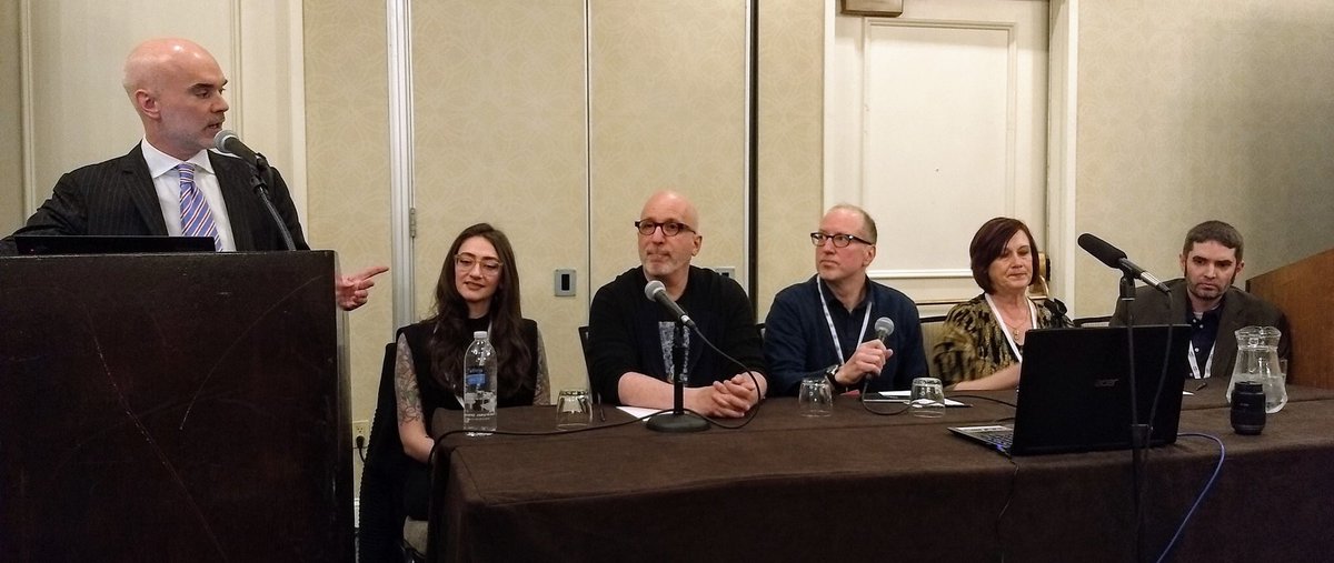 barrymccarty's tweet photo. These distinguished style guide editors at the #ACESStyleJam demonstrated that while they differ on some of the usage guidance they give, there is a remarkable level of agreement among them on the choices that contribute to clarity and grace in good writing. #ACES2019 https://t.co/x9i6Ke4AEV
