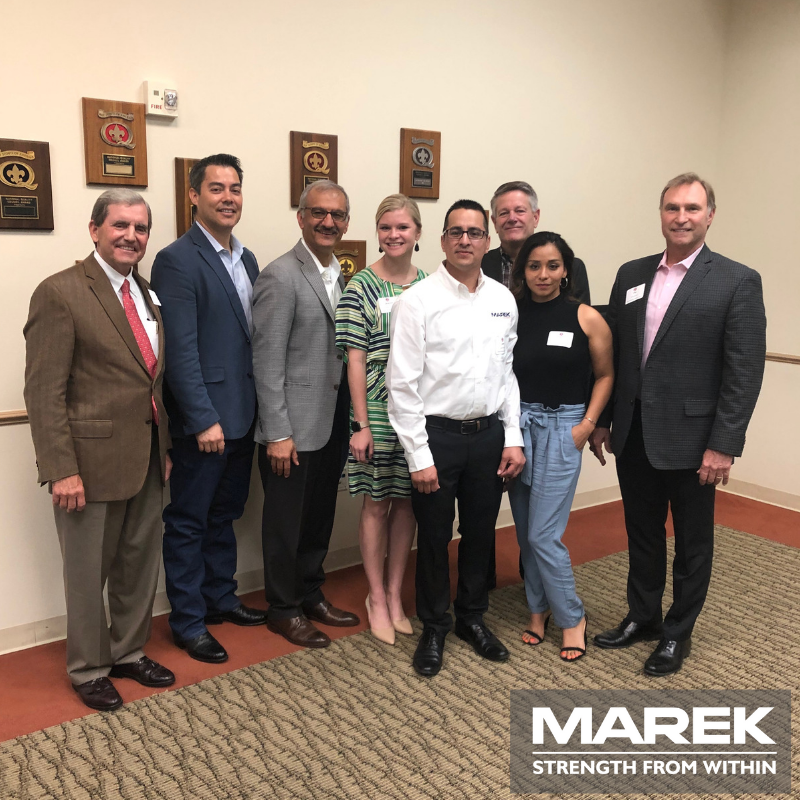 marekbros's tweet photo. It's been a winning week for us at MAREK! Today Jaime Ramos was awarded the @AGCHouston 2019 Excellence in Construction Award. Jaime's commitment to teamwork, professionalism and leadership set the standard for this award. 
#MAREKstrong #MAREKproud #winning #awards https://t.co/Nqs6UnNKPW
