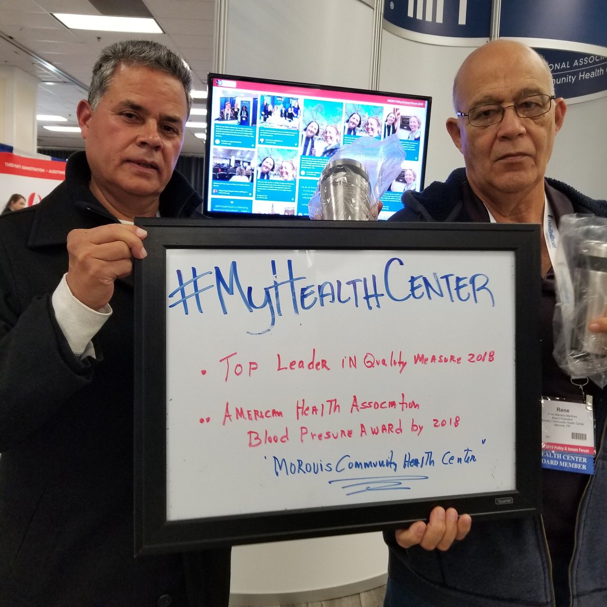 kjpatel02's tweet photo. Fun times at the @NACHC Expo Hall! Come by and share your #MyHealthCenter story! #NACHC19PI https://t.co/N7ndS0uorZ